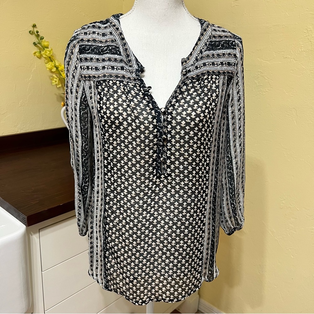 Lucky Brand Sheer top